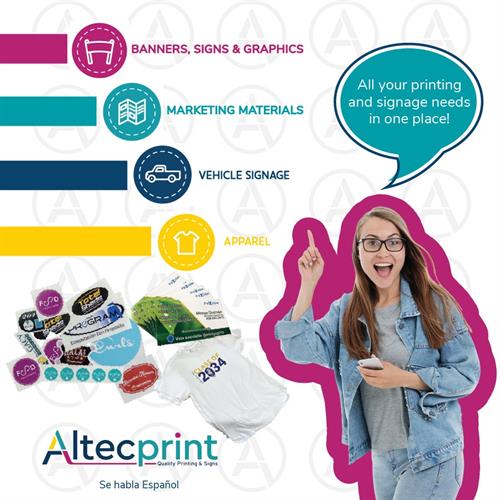 All your printing and signage needs in one place!