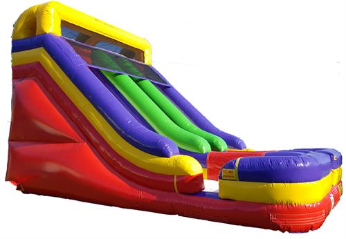 18' Dual Lane Dry Slide