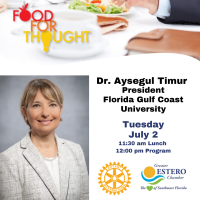 Food for Thought: Dr. Timur from FGCU
