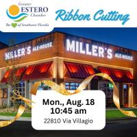 Ribbon Cutting - Miller's Ale House