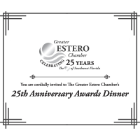 Greater Estero Chamber's 25th Anniversary Awards Dinner