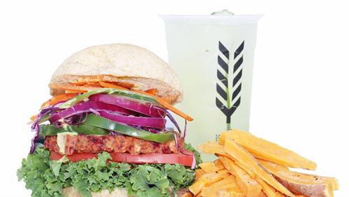 Try our made from scratch premium vegan burgers and more