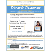 Dine & Discover - Dementia Friends Info Session
