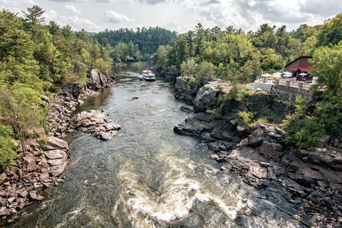 The Rapids on the St Croix River 