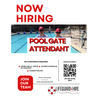 Pool Gate Attendant