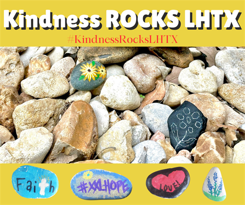 At every Market our Kindness Rocks Booth