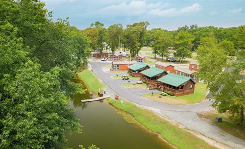 Enjoy our spacious rustic campground to suit any size family.