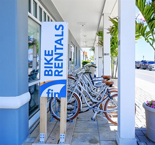 Bike Rentals on property Bike Rentals on property