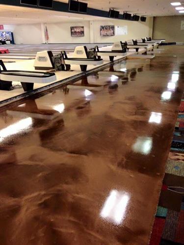 Bowling Alley ReFlexions Floor