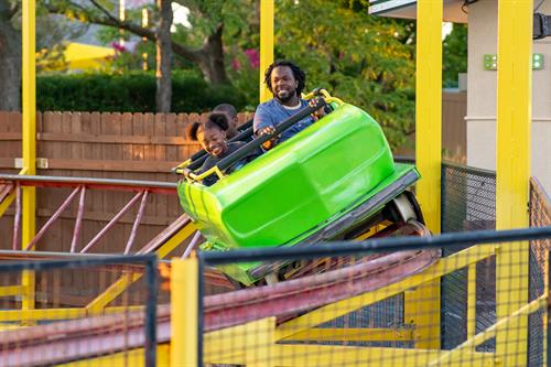 Rides at 30th Street. 