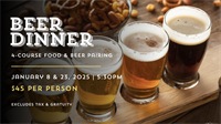 Beer Dinner at Tall Tales Taphouse