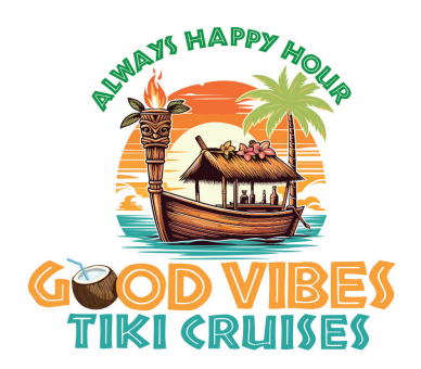 The Best Tiki Cruise in Dewey Beach! 18 guests plus bathroom!