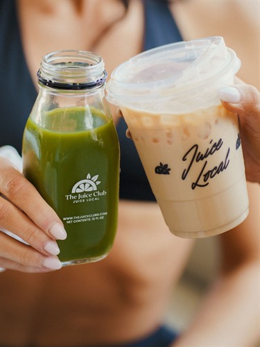 Green Juice, Iced Coffee