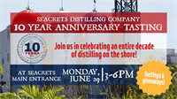 Seacrets Distilling Co. 10 Year Anniversary