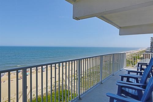 Oceanfront Condo Balcony