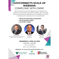 GovConnects Scale Up WEBINAR: Complying with CMMC 