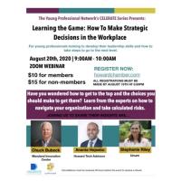 YPN Celerate Series: Learning the Game: How To Make Strategic Decisions in the Workplace