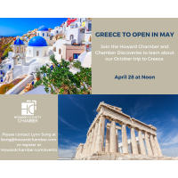 Howard Chamber Greece Trip Information