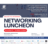 Salute to Veterans: Networking Luncheon