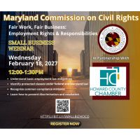 MD Commission on Civil Rights Webinar