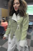 Rosemary Reed Mill Author "The Threads of Time" at Howard County Library Event Aida Peerzada Model Rosemary Reed Mill Author "The Threads of Time" at Howard County Library Event Aida Peerzada Model