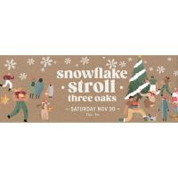 Three Oaks Snowflake Stroll