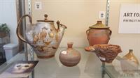 Some of the beautiful ceramics at Roti Roti