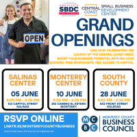 Grand Opening: Central Coast SBDC Soledad Outreach Center