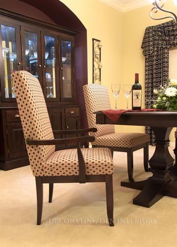 Dining Room - Table & Chair Detail Dining Room - Table & Chair Detail