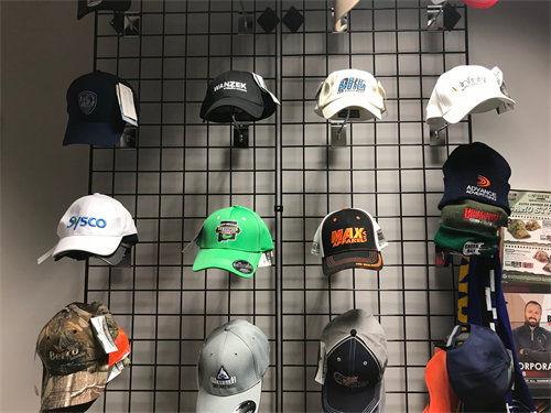 Custom branded caps