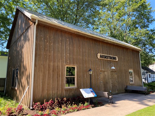 The Armstrong Barn - Blacksmith and Carpentry Shop in the Historical Village