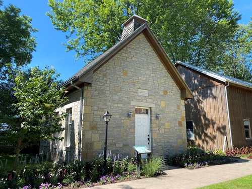 1844 Sylvania Stone Academy Replica in the Historical Village