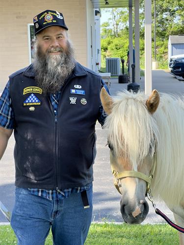 Operation Healing Horses Mission visit - VFW Post 1138 in Monroe