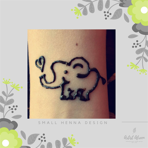 Small Henna Design Small Henna Design