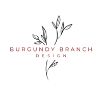Burgundy Branch Design Burgundy Branch Design