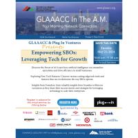 GLAAACC & Plug In Ventures Presents: Empowering SBOs: Leveraging Tech for Growth