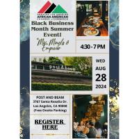 GLAAACC's Black Business Month Summer Event! "Mix, Mingle & Empower"