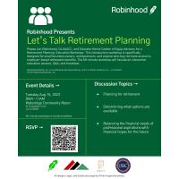 GLAAACC & Robinhood Presents Let’s Talk Retirement Planning