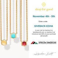 KENDRA SCOTT GIVES BACK TO GLAAACC EVENT