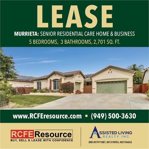 LEASED - Senior Residential Care Home & Business