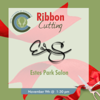 Ribbon Cutting Estes Park Salon