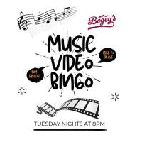 Music Video Bingo at Bogey's
