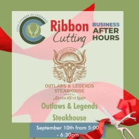 Outlaws & Legends Steakhouse Ribbon Cutting and After Hours