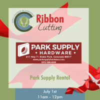 Ribbon Cutting: Park Supply Rental