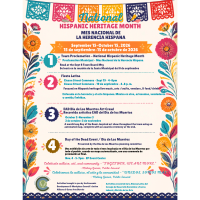 EDWC Latino Alliance & Estes Arts District - National Hispanic Heritage Month