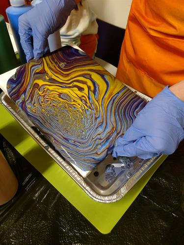 Acrylic Pour Painting is so relaxing