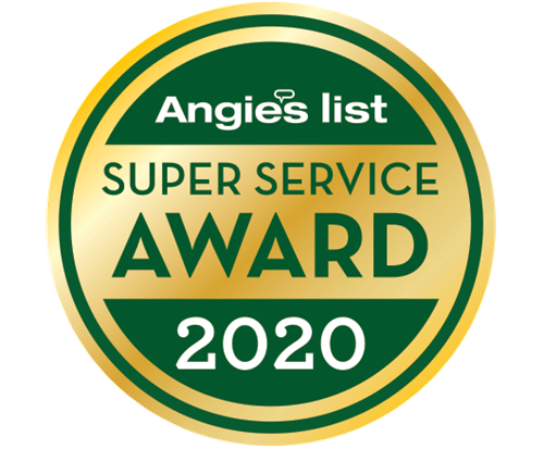 We have won the Angie's List Super Service Award 8 years in a row.