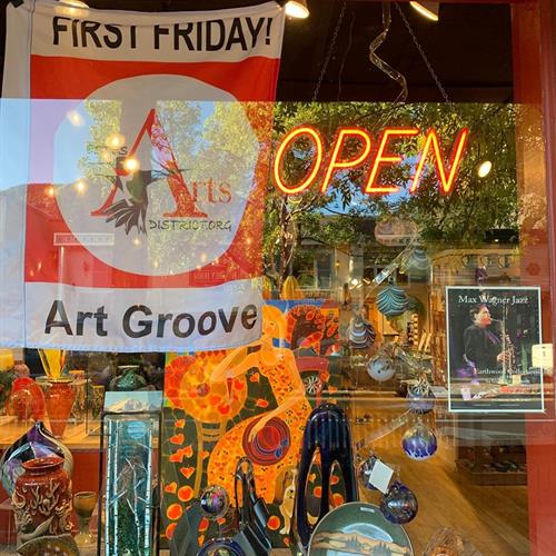 FRIST FRIDAY! Art Groove gallery tour