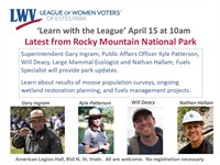 Learn with the League: Latest from Rocky Mountain National Park