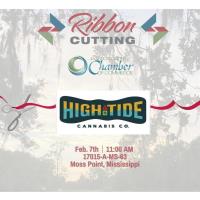 Ribbon Cutting High Tide Co